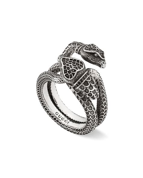 gucci ring mens snake|Gucci snake ring women's.